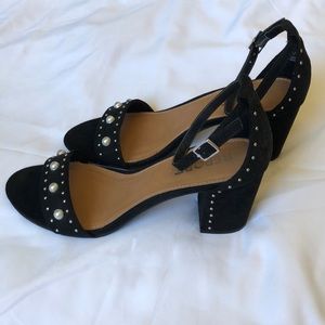 Pearl heeled sandals